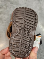 NWT Crocs X Star Wars Size 6 Espressso Lined Clogs Unisex Wookie Chewbacca
