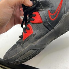 Nike Kyrie Infinity Athletic Running Basketball Shoes Red Black Kids Youth 4 4Y
