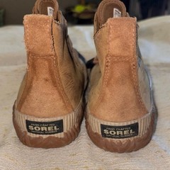 Sorel Kids Duck Boots Size 2 Waterproof Leather Rubber Toe Winter Snow Boots