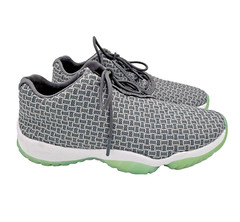Nike Air Jordan Future Low Shoes Wolf Grey Emerald Rise 718948-006 Mens Size 8