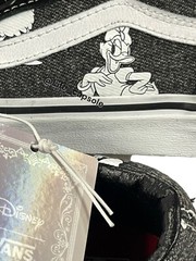 Size 13Y Kids Vans Old Skool Disney Mickey Mouse Youth Easy On Slip VN000VHEBMB