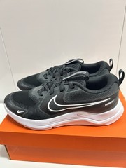 Nike Cosmic Runner GS Black White Mesh Unisex Kids Athletic Sneakers 6Y