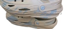 Crocs Unisex Off Grid Marbled Clog Comfort Slip On Cobblestone SZ 5 Men /7W NEW
