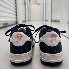 Nike Air Force 1 Valentines Day Obsidian Shoes BQ6980-400 GS Youth US Size 4Y