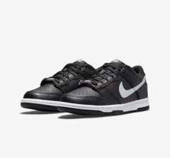 AUTHENTIC NIKE DUNK Low SE GS ‘Black Chrome’ DC9560-001 Youth GS size