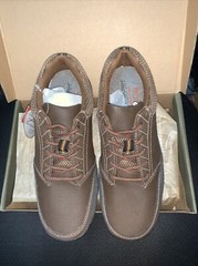 Nunn Bush Drumlin Jr Lace up(Little Kid/Big, Praire Beige, Size Big Kid 4M