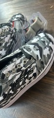 Heelys Roller Shoes Black/Grey Camo Size 4