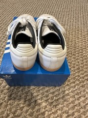 Adidas Samba OG J ‚Double White Black Gum‘ Kid’s-IH5585