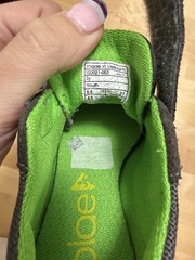 PLAE TY Hook & Loop Athletic Sneaker Mesh Gray/Green/Blue Kids US 5.5 EU21