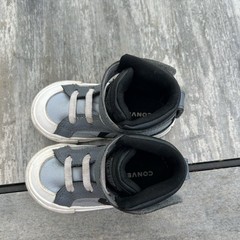 Converse Pro Blaze Strap Kid Toddler Shoes Size 6 Blue A0552C Sneakers Leather