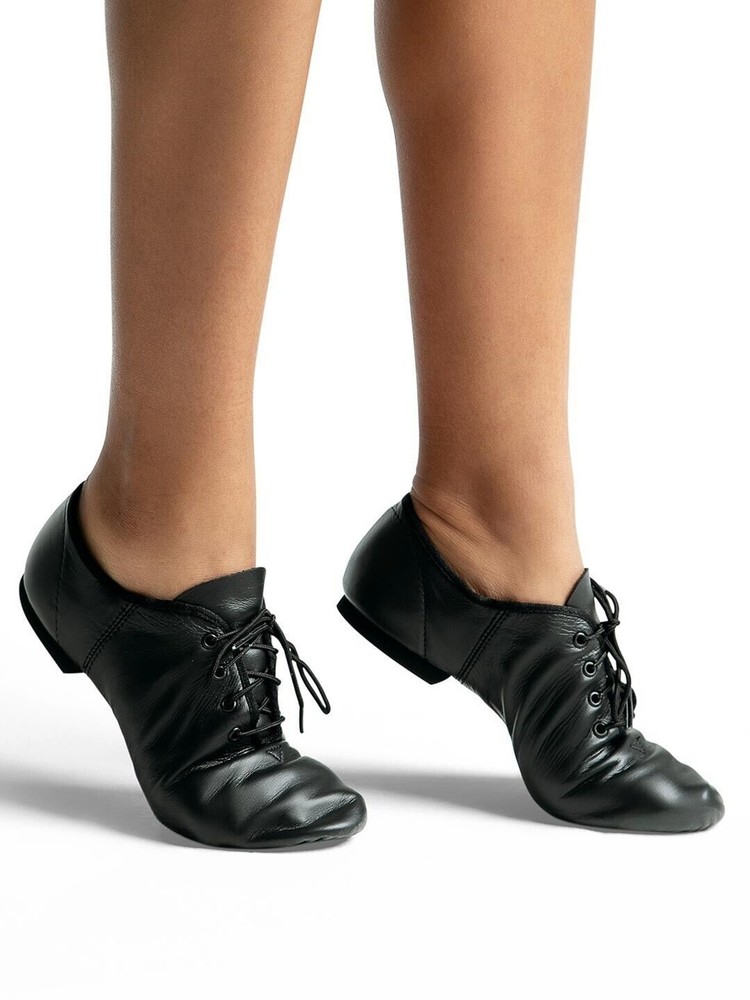 NEW IN BOX Capezio E Series EJ1C Size 13 M Youth Kids Black Slip On Jazz Shoe