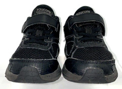 Saucony Cohesion 14 Kids Sneaker Size 1.5W Black B*H