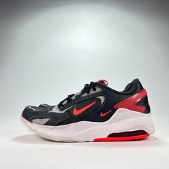 Nike Air Max Bolt Black Red Lightweight Running Shoes CW1626-005 Youth Size 3.5Y