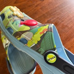 Crocs Bluey Bingo Kids Classic Clogs Blue Green J2 Jibbitz Charms Shoes