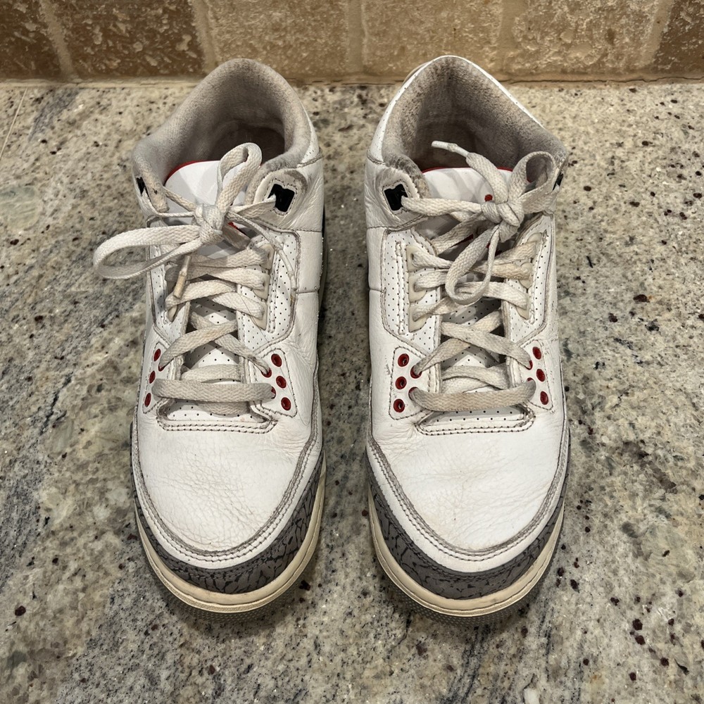 Jordan 3 Retro White Cement Reimagined DM0967 100 Youth 7Y Women 8.5 40 EU Air
