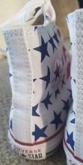 Converse Chuck Taylor All Star High Top USA Flag Sneakers Unisex Junior Size 5