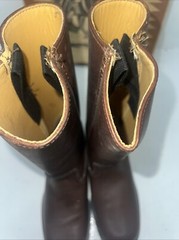 New Children’s Brown Rodeo Cowboy Boots. 11.5 11 1/2 D. 24-84