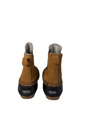 Sorel Ankle Suede Leather Waterproof Rubber Slip On Duck Boots Youth Size 1Y