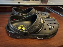 CROCS Kids Batman Batmobile Classic Clog Black Size: J3 (210229-001)