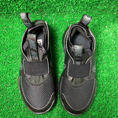 Nike Flex Runner 3 Little Kids 10.5C Black Anthracite Black Noir NIB FN1449-002