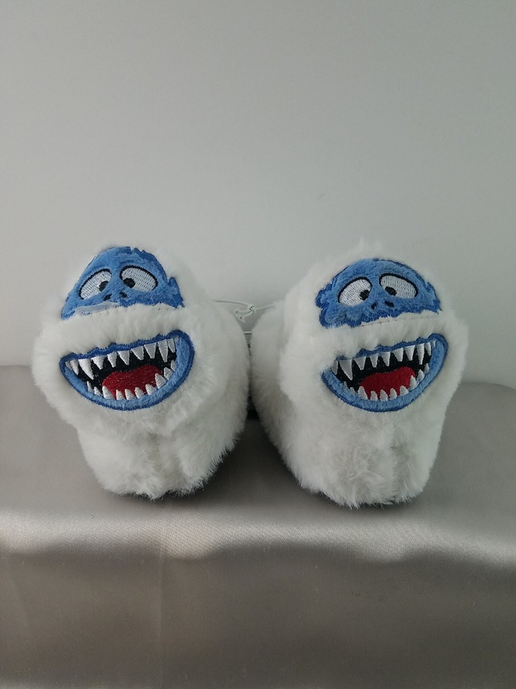 New Rudolph The Red Nosed Reindeer „Bumble“ Abominable Snowman Slippers Kid’s 3