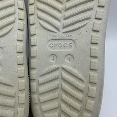 Crocs Classic Platform Clog Kids Size J1 Silver Glitter Sparkle Shoes Casual