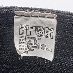 Gap Kids Black Leather Ankle Moto Boots Studded Strap Size 2 US