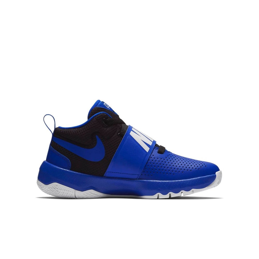 Nike Team Hustle D GS 8 Black Blue 881941-405 Kid’s 5
