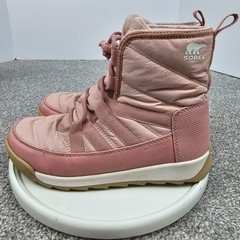 Sorel Whitney II Short Waterproof Insulated Winter Boot Light Pink Kids Size 3