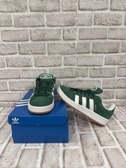 Adidas Campus 00S J Junior’s Dark Green White Sneaker IH7492 Sz 5 New With Box