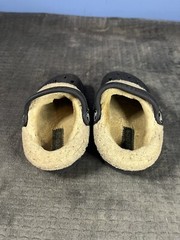 Crocs Mammoth Sherpa Lined Clogs Navy Blue Junior Child Kids Size 6-7