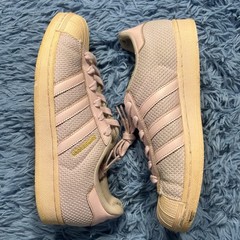 2016 Adidas Shell Toe Size 7 Youth Pink Classic Casual Outdoor Retro