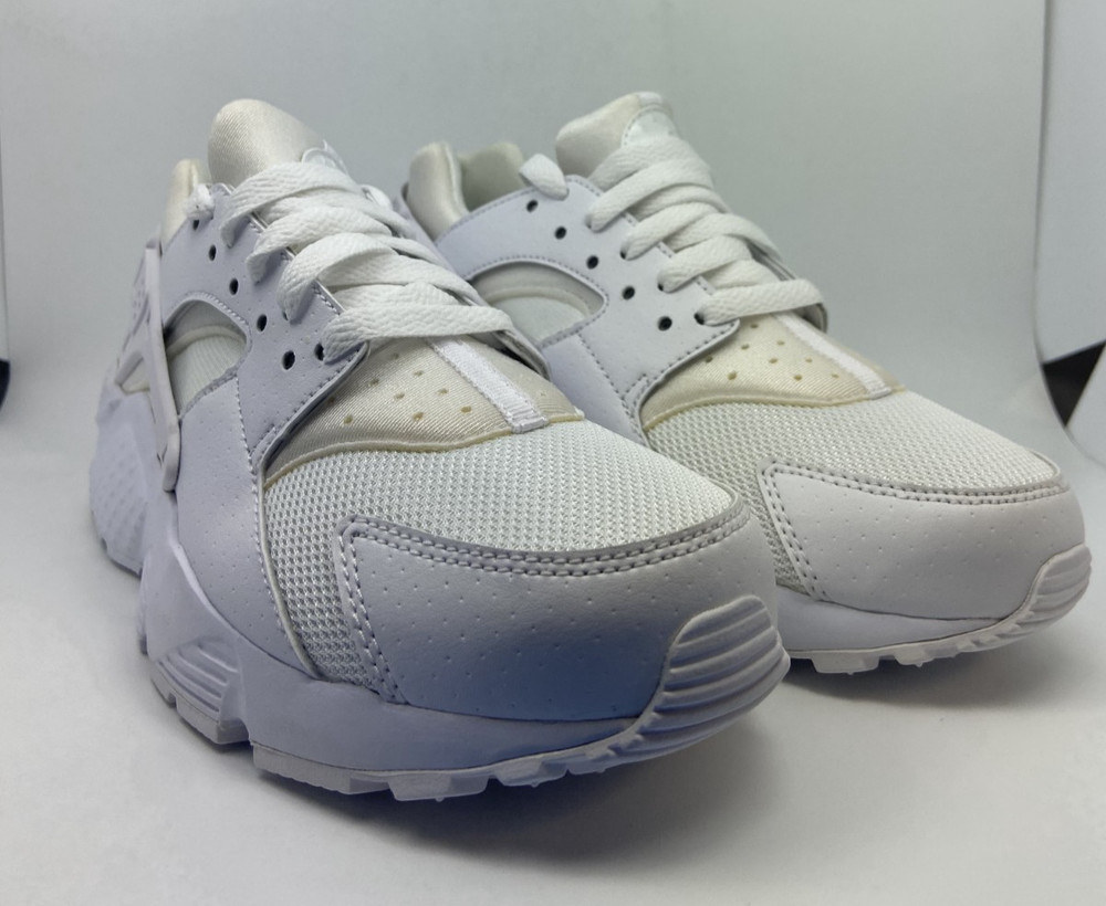 654275-110 (GS) Size 6 Youth Nike Huarache Run White/White-Pure Platinum-NIB