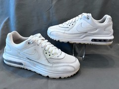 Nike Air Max Wright Low Trainers Triple White GS 7Y / Women 8~8.5