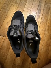 On Cloud Sky For Youth Black Eclipse Running Shoe Youth 6 Unisex with Cloudtec
