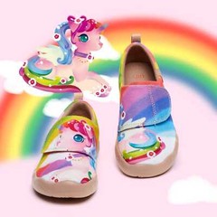 Kid Size UIN Slip On Shoes Comfortable Loafers „Dreamy Unicorn“