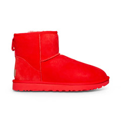UGG Big Kids Classic Mini II Red Cherry Pie Boot Original 1017715K-CRP NWB