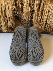 UGG Australia SN 1013859K Darrah Gray Suede Knit Kids Children Boots SIZE 13