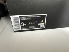 New 3y Air Jordan 1 Retro High OG PS Satin Shadow Black Grey FD5304-010 BNIB