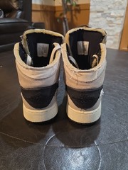 Size 7 Y- Jordan 1 SE Craft Mid Inside Out – Cement Grey