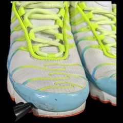 Nike AirMax Plus Spring Colors Blue Volt Orange Sz 4Y Unisex Kids CJ9930-400