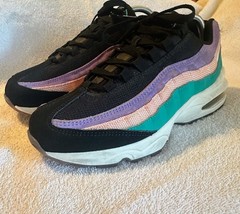 Nike Air Max 95 GS “Have A Nike Day” Black Teal Purple Pink Size 7Y CI5645-001
