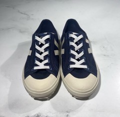 Size 12.5 Veja Small Flip Canvas Marine Pierre Unisex Kids Sneakers