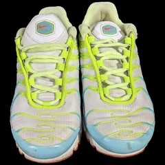 Nike AirMax Plus Spring Colors Blue Volt Orange Sz 4Y Unisex Kids CJ9930-400