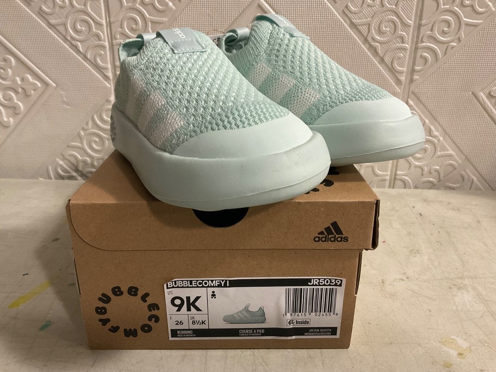 New Adidas Bubble Comfy 1 MInt Size 9K Brand New In The Box Adorable Shoes