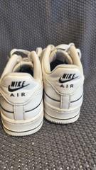 Nike Air Force 1 Low Cream/White Leather Sneakers