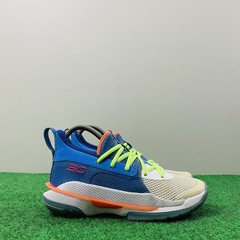 Under Armour UA SC Curry 7 Super Soaker Kids Youth Athletic Shoes Sneakers 5.5Y