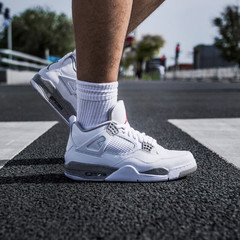 Air Jordan 4 Retro GS ‚White Oreo‘ Kids DJ4699-100 New Authentic