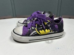 Converse Kids Size 7 Batman DC Comics Villain SAMPLE PAIR Low Top Shoes Youth