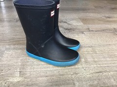 HUNTER Original Kids First Classic Blue Navy Rain Boots US 12C Boots